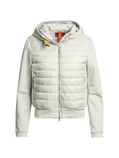 Parajumpers Caelie hooded quilted jacket White 26SMPWHYFP31P55