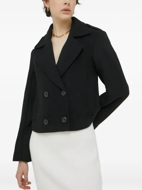 Abercrombie & Fitch short peacoat Black KI1442266900