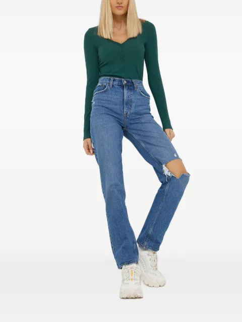 Abercrombie & Fitch straight-fit jeans Blue KI1552834279