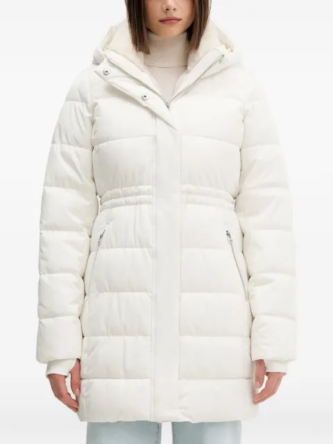 Hollister hooded puffer coat Neutrals KI3445068100