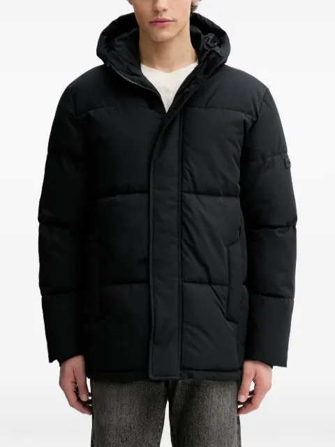 Hollister hooded puffer coat Black KI3325072900