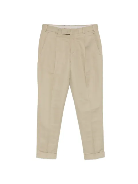 PT Torino pleated trousers Neutrals CORSZAZ40FWDPU38