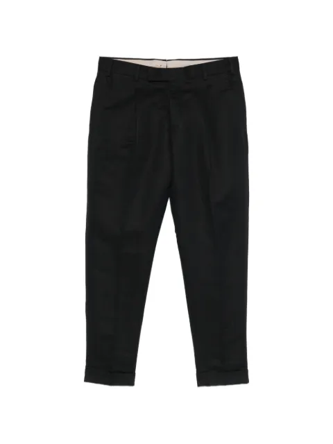 PT Torino pleated trousers Blue CORSZAZ40FWDPU380990