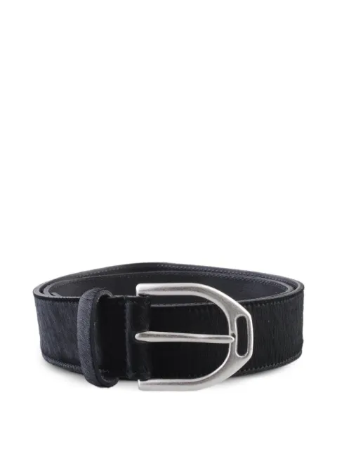 Molebo pony silver-tone belt Black M2428CV001