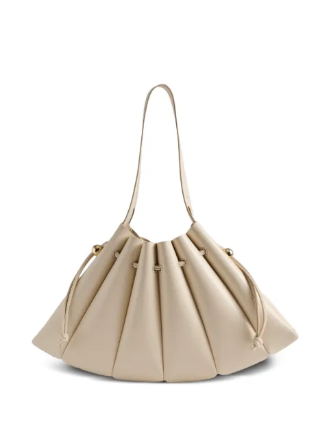 Themoirè Calipso Bottalato drawstring-detail shoulder bag Neutrals 261WTMC00OOVF