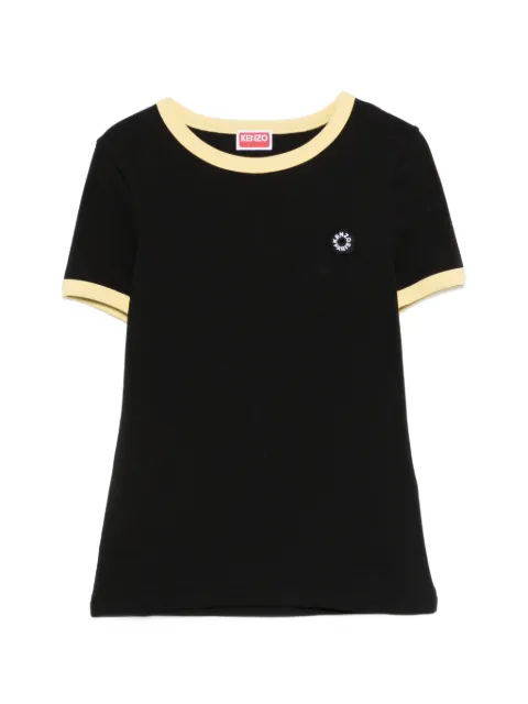 Kenzo short-sleeved logo-detail T-shirt Black FG52TS2174SJ