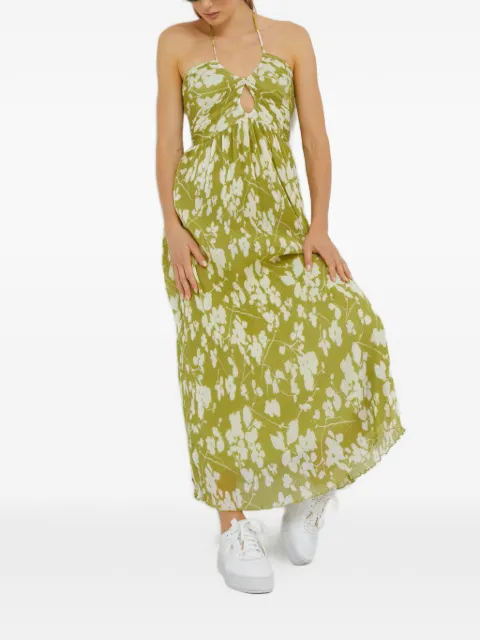 Abercrombie & Fitch floral-print maxi dress Green KI1592536316