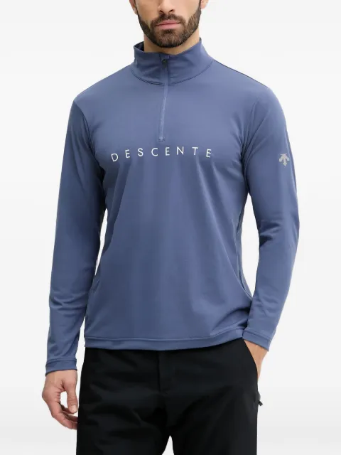 DESCENTE zip top Blue DW5FLT01MU