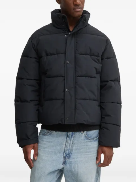 Abercrombie & Fitch padded zip-up jacket Black KI1324141900