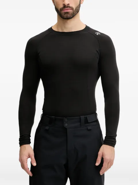 DESCENTE long-sleeve crew-neck base layer Black DW5FUD01MU