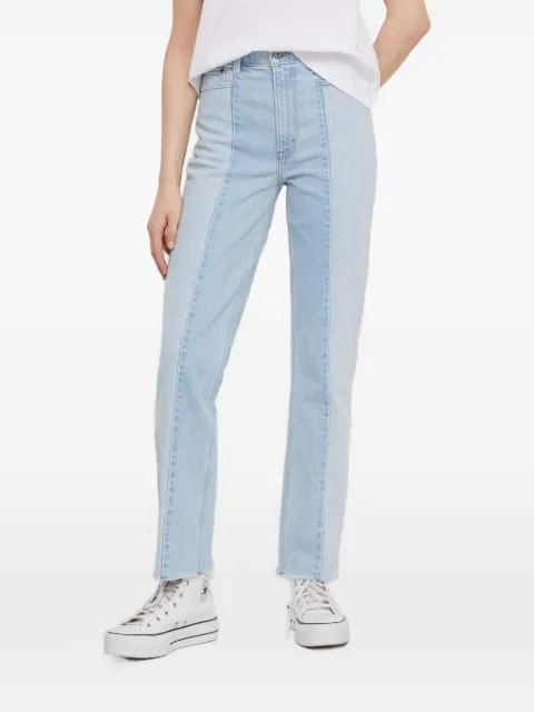 Abercrombie & Fitch panel frayed jeans Blue KI1554147280