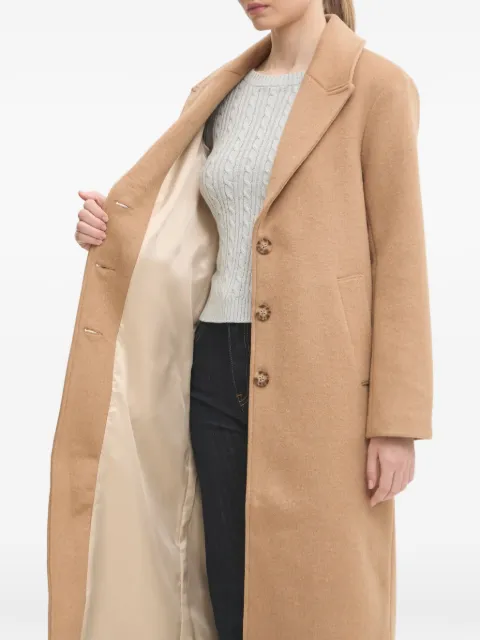 Abercrombie & Fitch buttoned coat Neutrals KI1444244400