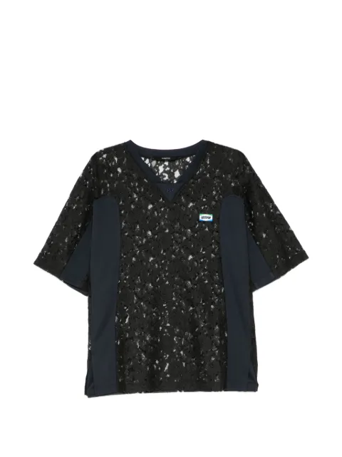 pushBUTTON Combi T-shirt Black PB2610239W