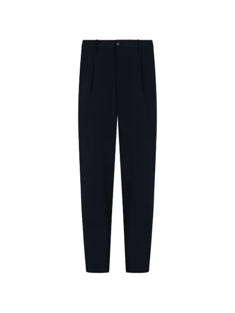 Giorgio Armani back-pockets trousers Blue GM000922TE14322