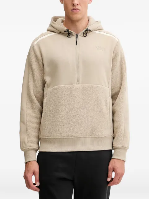 The North Face logo-embroidered hoodie Neutrals NF0A8BJZ