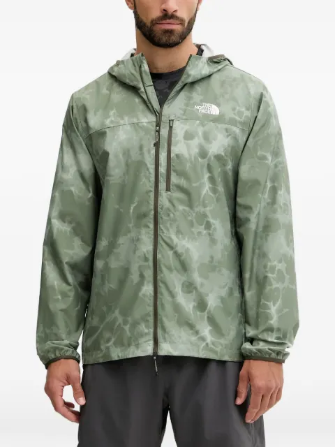 The North Face Higher Run zip hooded jacket Green NF0A84I1