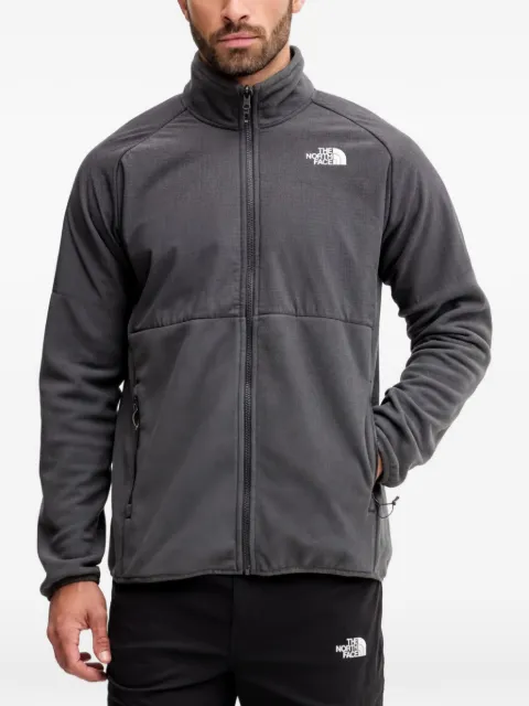 The North Face logo-print zip-up sweatshirt Grey NF0A8F1X