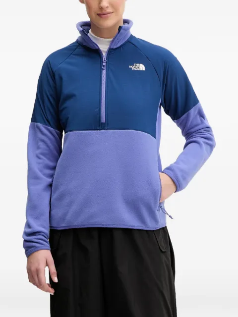 The North Face quarter-zip colour-block sweatshirt Blue NF0A88ZB