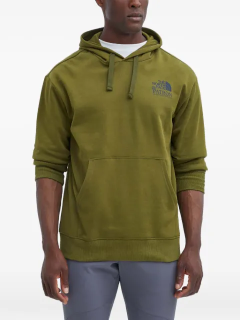 The North Face logo-print hoodie Green NF0A8FKP
