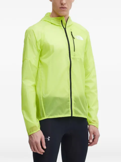 The North Face Windstream shell hooded jacket Yellow NF0A87GT