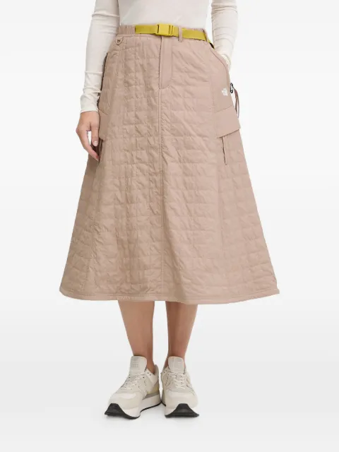 The North Face quilted belted skirt Neutrals NF0A88YR