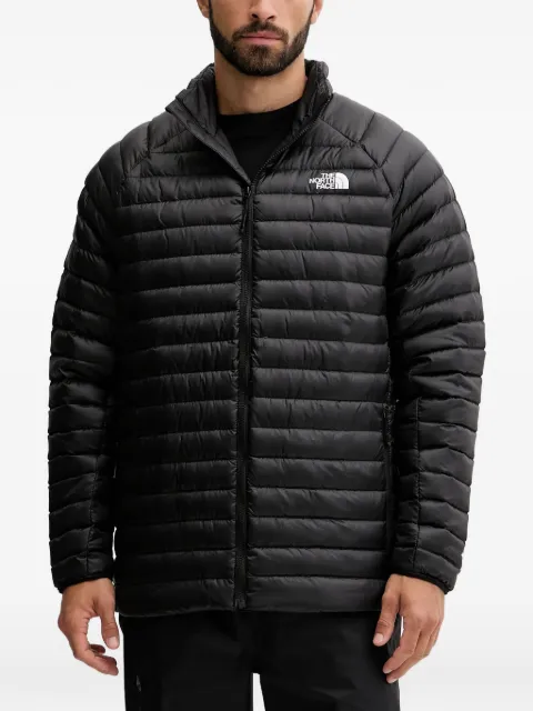 The North Face logo quilted ski jacket Black NF0A87GY