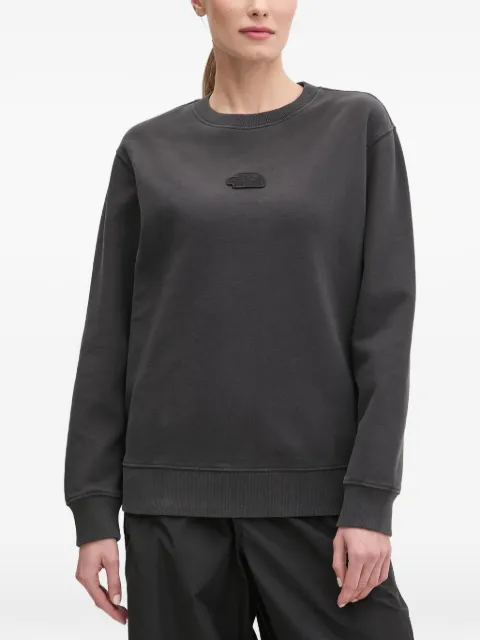 The North Face logo-patch crew-neck sweatshirt Black NF0A870S