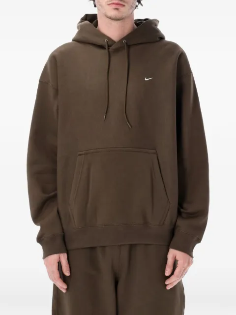 Nike kangaroo-pocket hoodie Brown HV1082