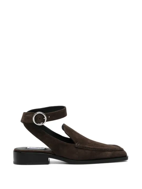 Alaïa 35mm leather pumps Brown AA3L1001I111