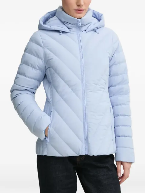 Abercrombie & Fitch quilted-pattern padded jacket Blue KI1444182245