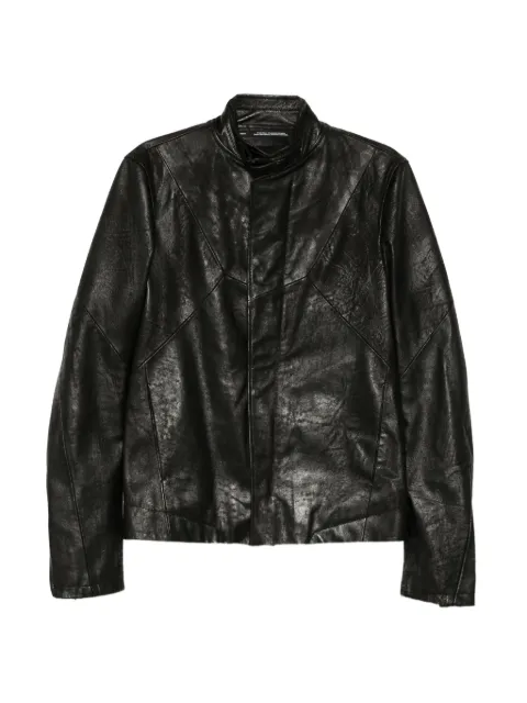 Julius Prism leather jacket Black 927BLM1