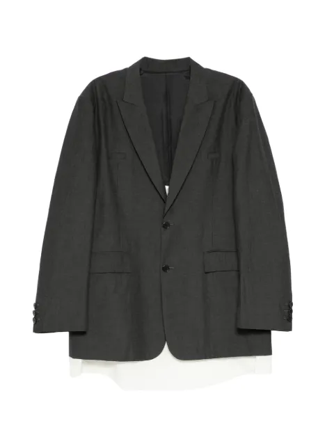 Undercover single-breasted blazer Grey UP1F4101