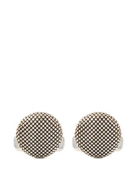 Giorgio Armani sterling-silver cufflinks Silver GM003473AF25494