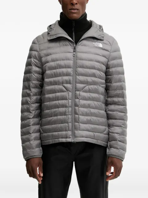 The North Face hooded padded jacket Grey NF0A85A3
