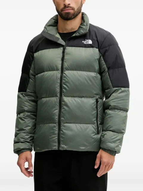 The North Face logo appliqué ski jacket Green NF0A8993