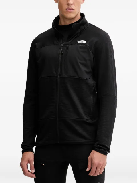 The North Face long-sleeved zip-up sweatshirt Black NF0A8C43