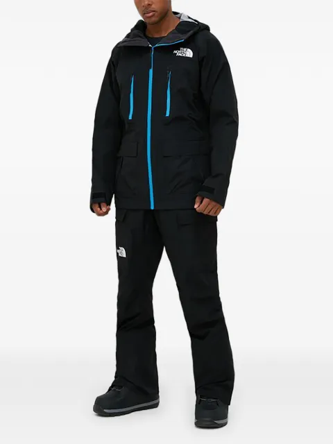 The North Face hooded zip-fastening ski jacket Black NF0A87Y7