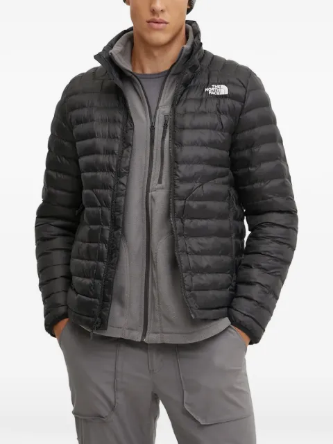 The North Face logo quilted jacket Black NF0A89VC
