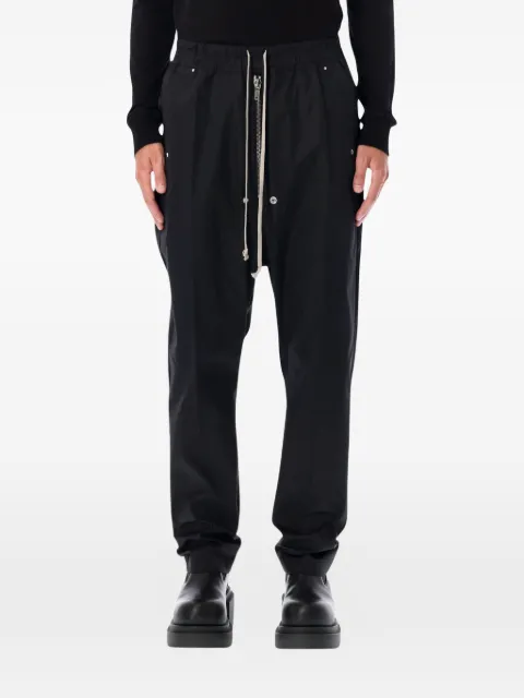 Rick Owens Bela zip-up trousers Black RU01F2361TE
