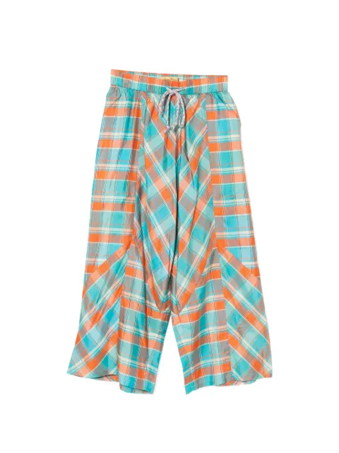 PENULTIMATE checked trousers Blue WP02SS26