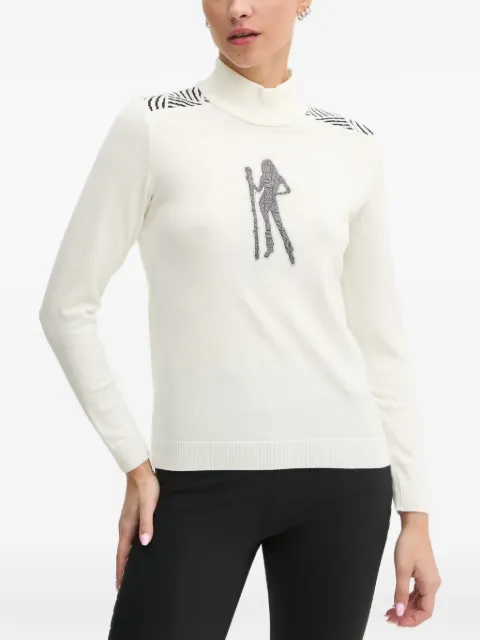 NEWLAND patterned graphic sweater Neutrals N4654891
