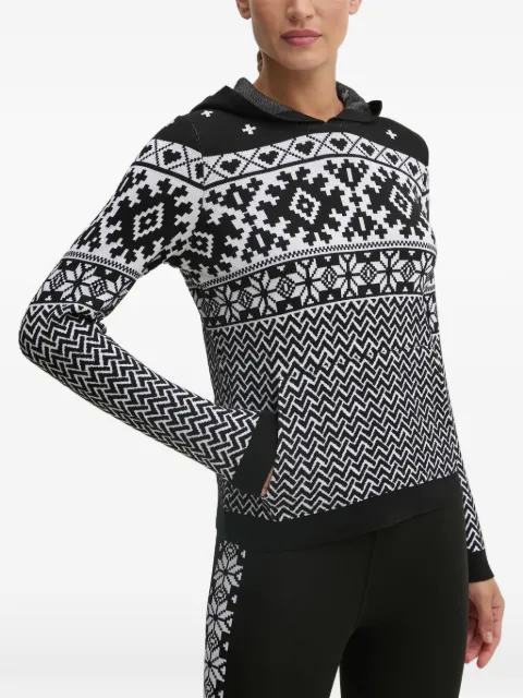 NEWLAND geometric hoodie Black N46596108