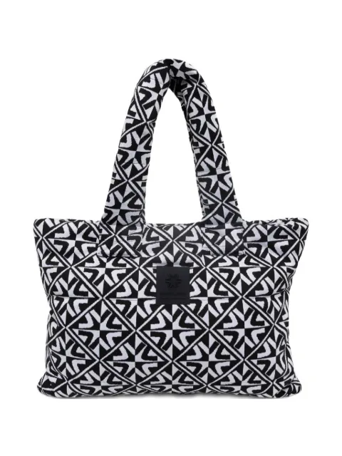 NEWLAND patterned tote bag Black N54408108