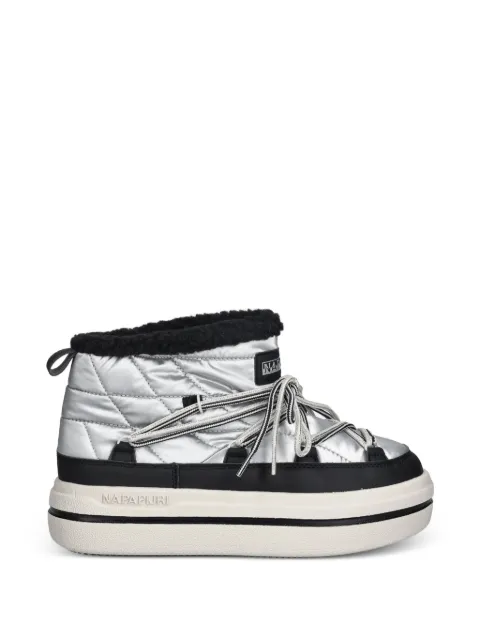 Napapijri Glacier quilted boots Silver NP0A892U