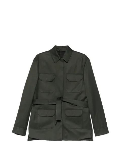 TOM FORD belted military jacket Green CS1287FAX1668
