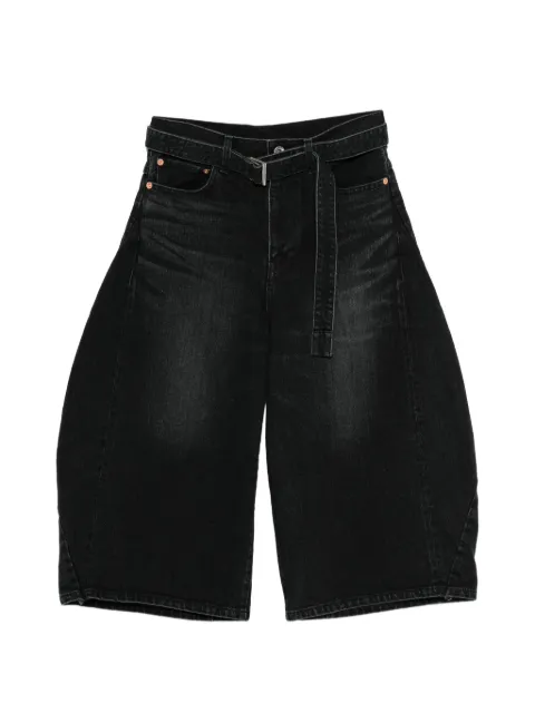 sacai belted trousers Black 2608317