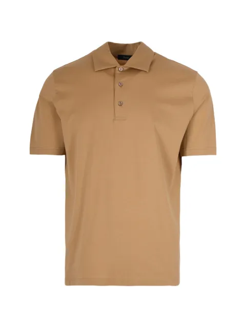 Herno short-sleeve polo shirt Brown JPL00142U52003
