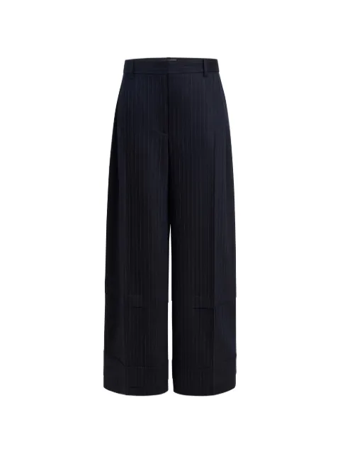 KHAITE Linden palazzo pants Blue 3181562308