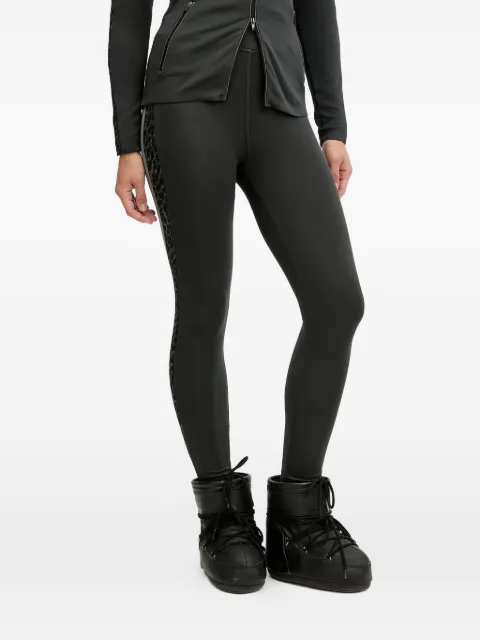 NEWLAND patterned perfomance leggings Black N46741167