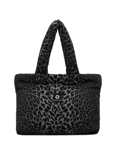 NEWLAND animal-print tote bag Black N54619146